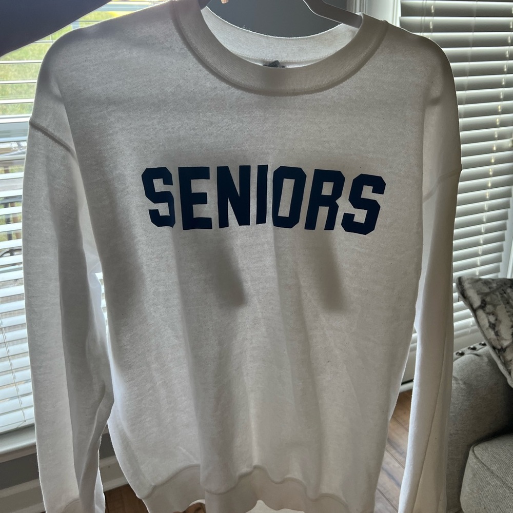 White Seniors 1977 Dazed & Confused Pullover